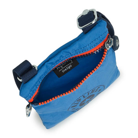 Kipling Afia Lite Mini Crossbodytassen Blauw | BE 1039NW